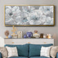 Soft Teal Summer - Floater Framed Canvas Print