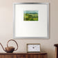 Emerald View IV Premium Framed Print Double Matboard