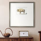 White Buffalo Premium Framed Print Double Matboard