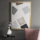 Block Encounter Revisit II - Modern Framed Canvas Print
