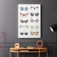 Vintage Glasses I - Canvas Art Print