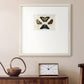 Crackled Butterflies IV Premium Framed Print Double Matboard