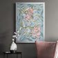 Faded Camellias I - Modern Framed Canvas Print