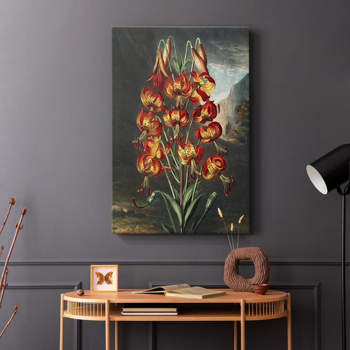 Temple of Flora III - Canvas Art Print