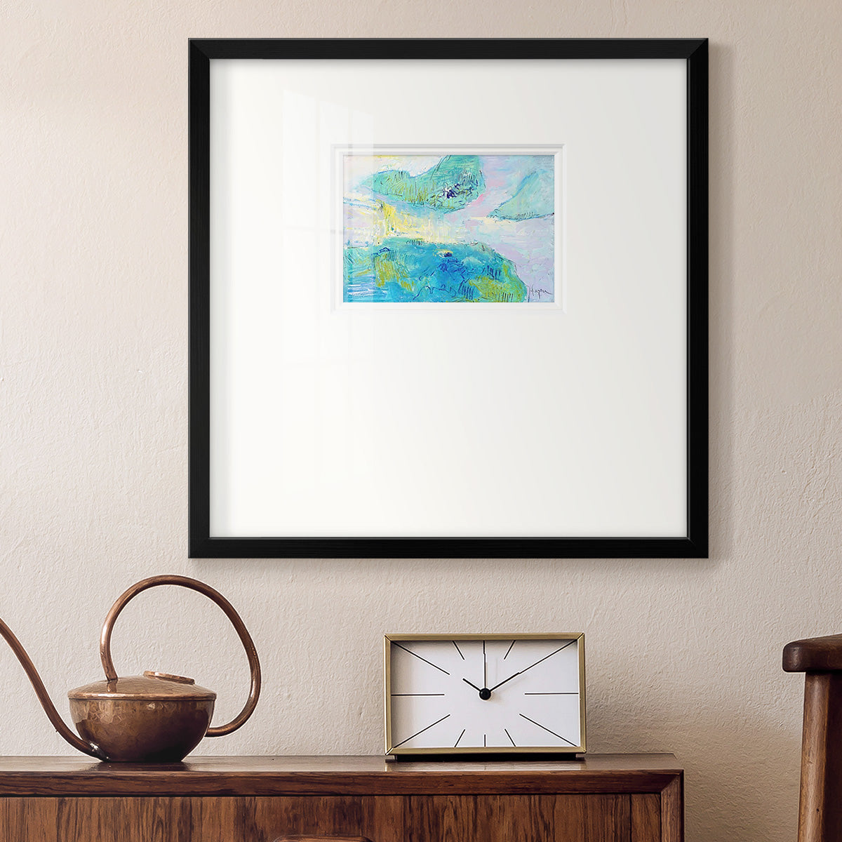 Smooth Sailing in the Heartland Premium Framed Print Double Matboard