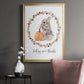 Harvest Home Bunny - Modern Framed Canvas Print