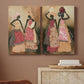 Village Women I Premium Gallery Wrapped Canvas - Ready to Hang