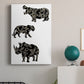 Ornamental Safari Animals II - Canvas Art Print