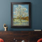  The Pink Peach Tree - Ornate Framed Canvas Print