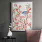 Cherry Blossom Perch II - Modern Framed Canvas Print