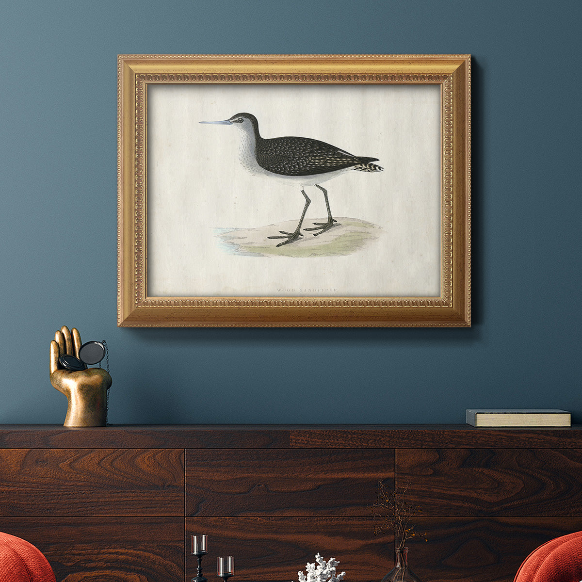 Morris Sandpipers VIII Premium Framed Canvas- Ready to Hang