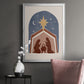 Boho Nativity I - Modern Framed Canvas Print