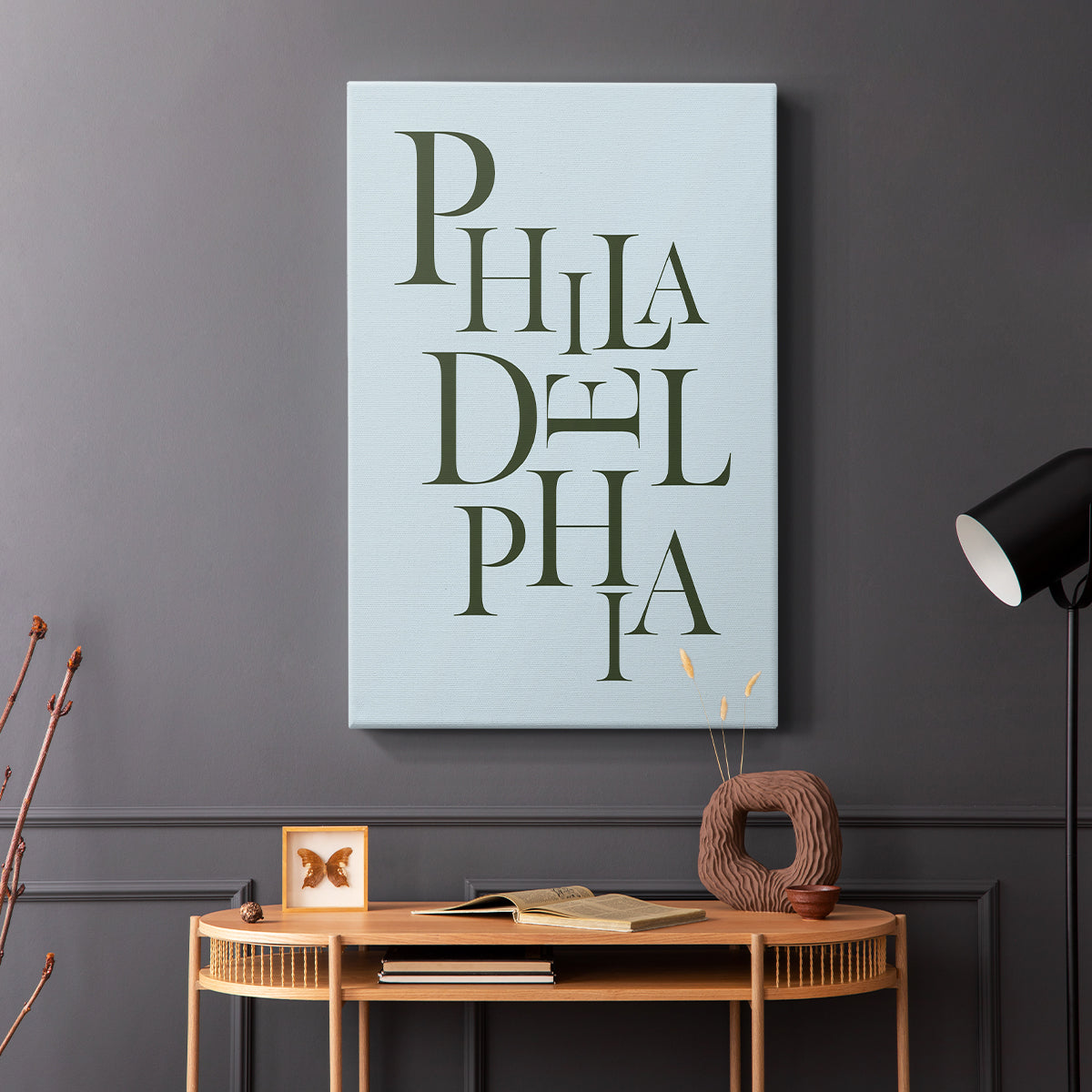 City Center Type IV - Canvas Art Print