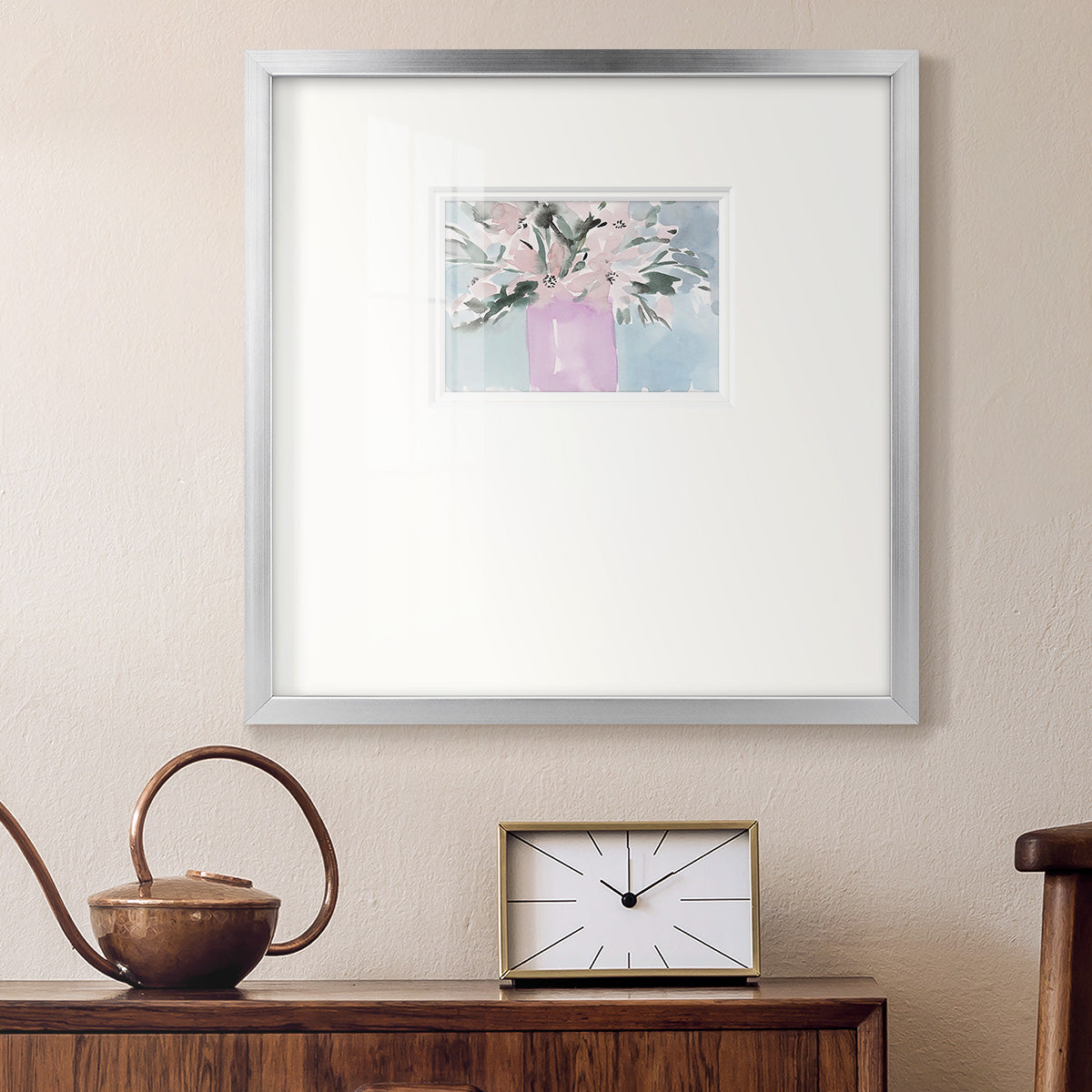 Broken Flowers II Premium Framed Print Double Matboard