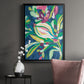 Blue Tropics II - Modern Framed Canvas Print