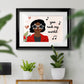 Darling Valentine Collection A - Modern Framed Art Print