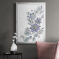 Periwinkle Patch II - Modern Framed Canvas Print