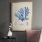 Blue Marine Algae IX -  Framed Canvas Print