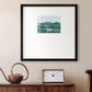 Green Grey Mountains II Premium Framed Print Double Matboard