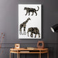 Ornamental Safari Animals III - Canvas Art Print
