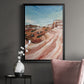 Impasto Plateau II - Modern Framed Canvas Print