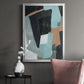 Tangerine Lagoon II - Modern Framed Canvas Print