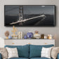 Moonrise - Floater Framed Canvas Print