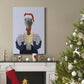 Ostrich, Carol Singing - Gallery Wrapped Canvas