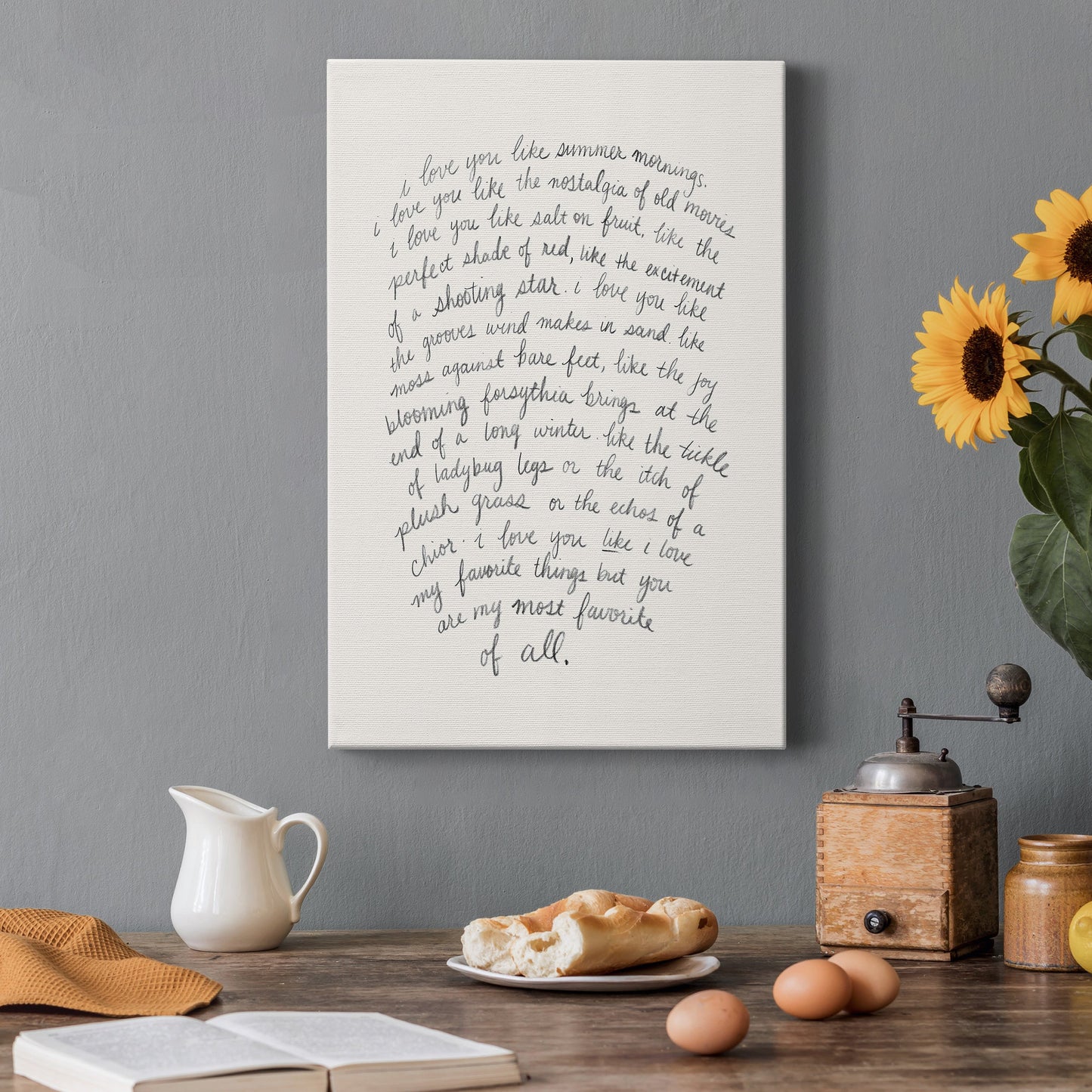 Letter to a Lover I Premium Gallery Wrapped Canvas - Ready to Hang