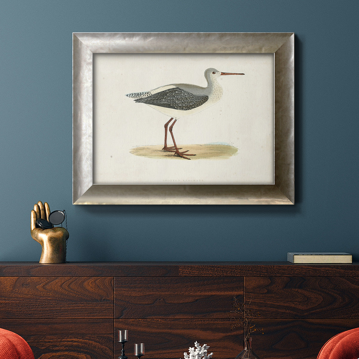 Morris Sandpipers I Premium Framed Canvas- Ready to Hang