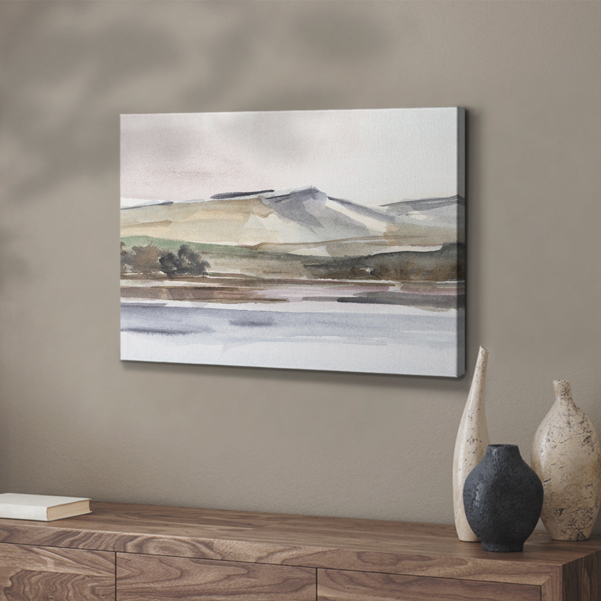Autumn Mountain Valley I - Canvas Art Print