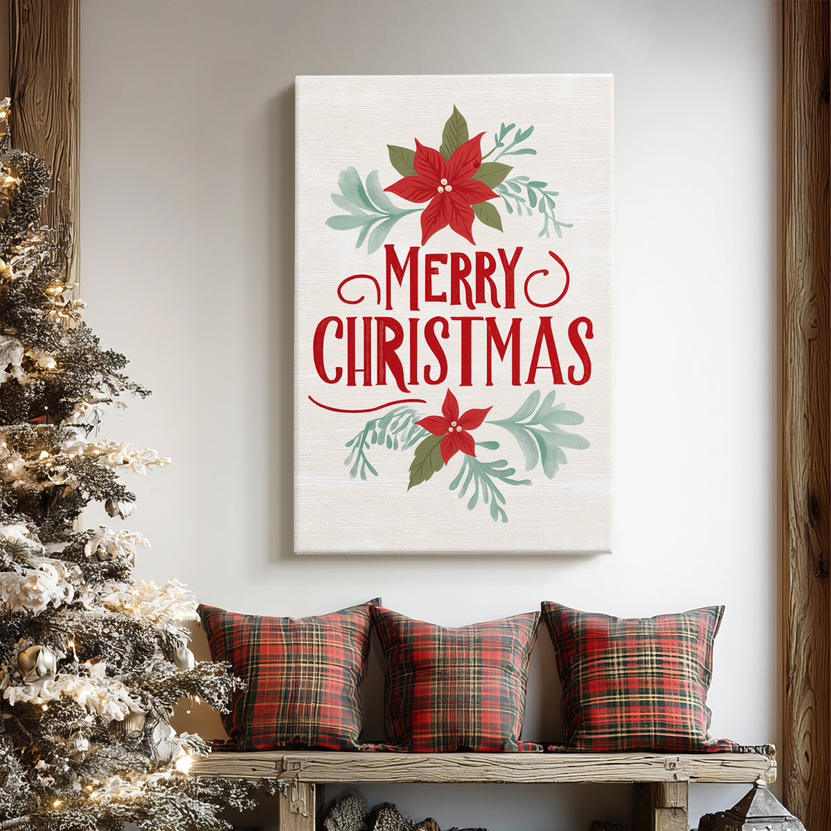 Crimson Fir Parish - Canvas Art Print