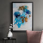 Misty Blue I - Modern Framed Canvas Print