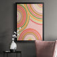 Abstract Rainbow I - Modern Framed Canvas Print