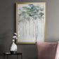 Impasto Tree Line II - Modern Framed Canvas Print