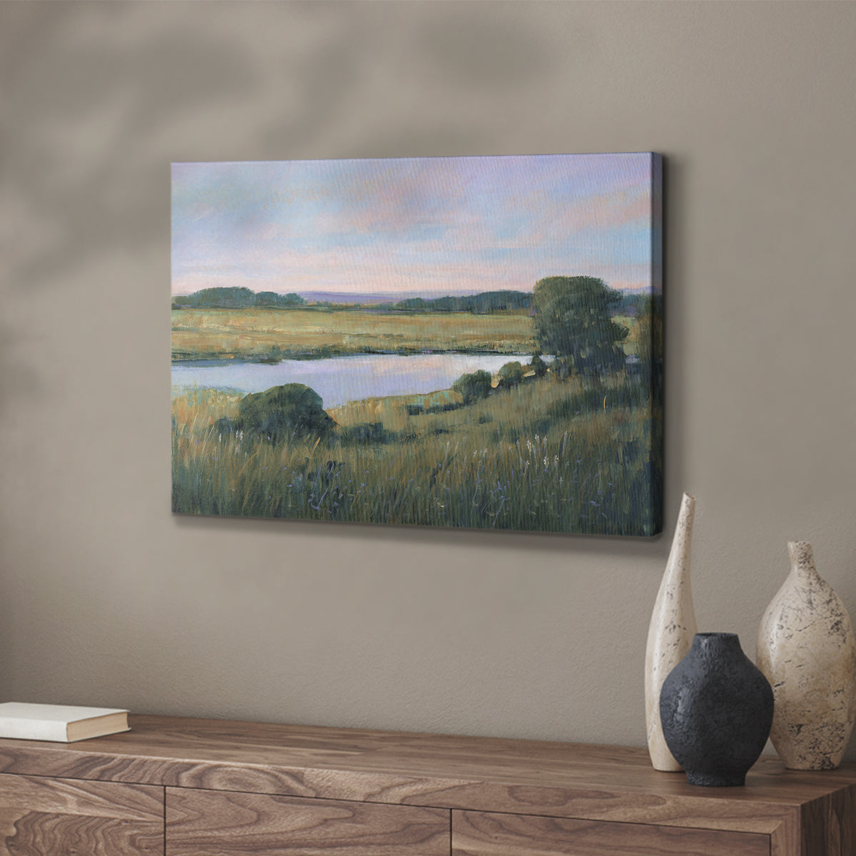 Spring Marsh II - Canvas Art Print