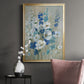 Blue Garden I - Modern Framed Canvas Print