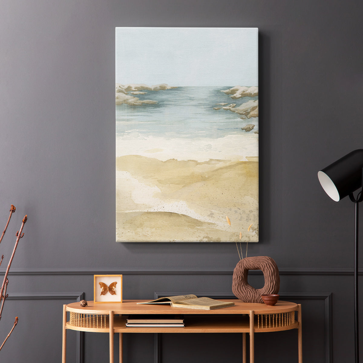 Tranquil Beach II - Canvas Art Print