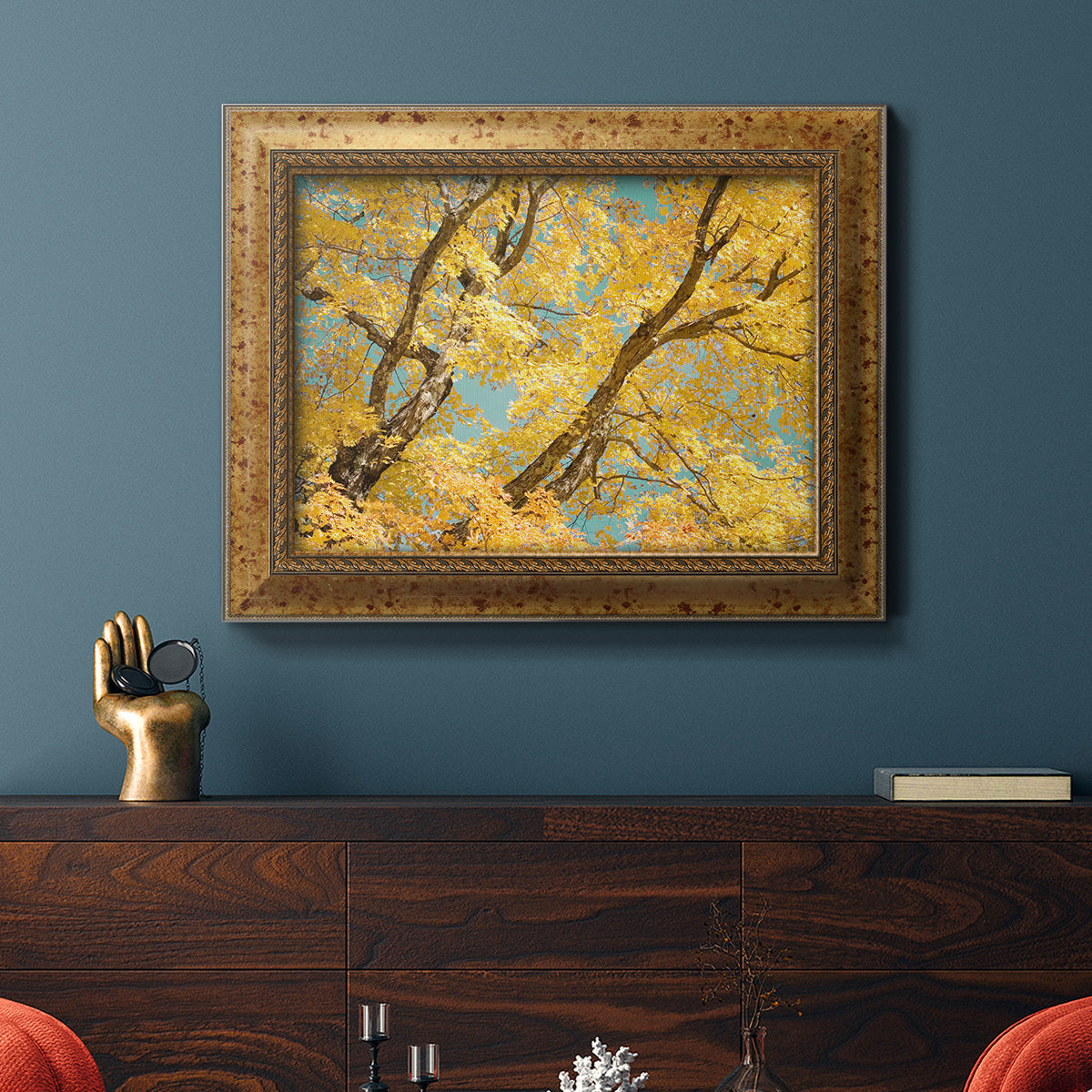 Autumn Tapestry V Premium Framed Canvas- Ready to Hang