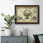 Nautical Map II Premium Framed Canvas- Ready to Hang