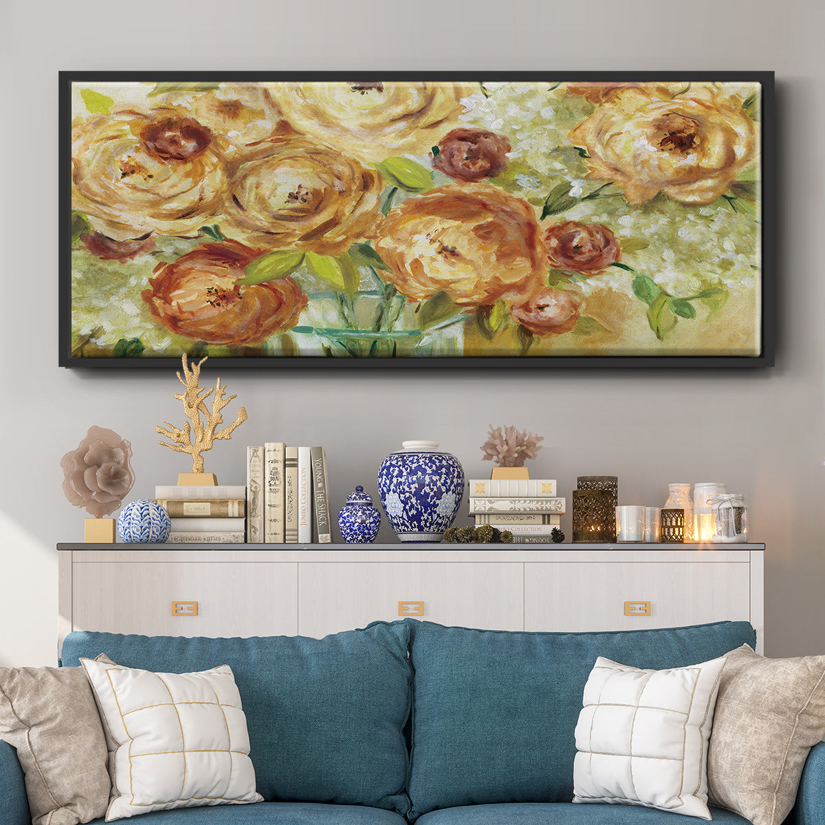 Sunkissed - Floater Framed Canvas Print