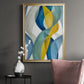 Horizontal Bands II - Modern Framed Canvas Print