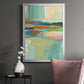 Radiant Horizon I - Modern Framed Canvas Print