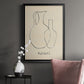 Greek Blessing II - Modern Framed Canvas Print