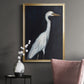 Calm Great Egret II - Modern Framed Canvas Print