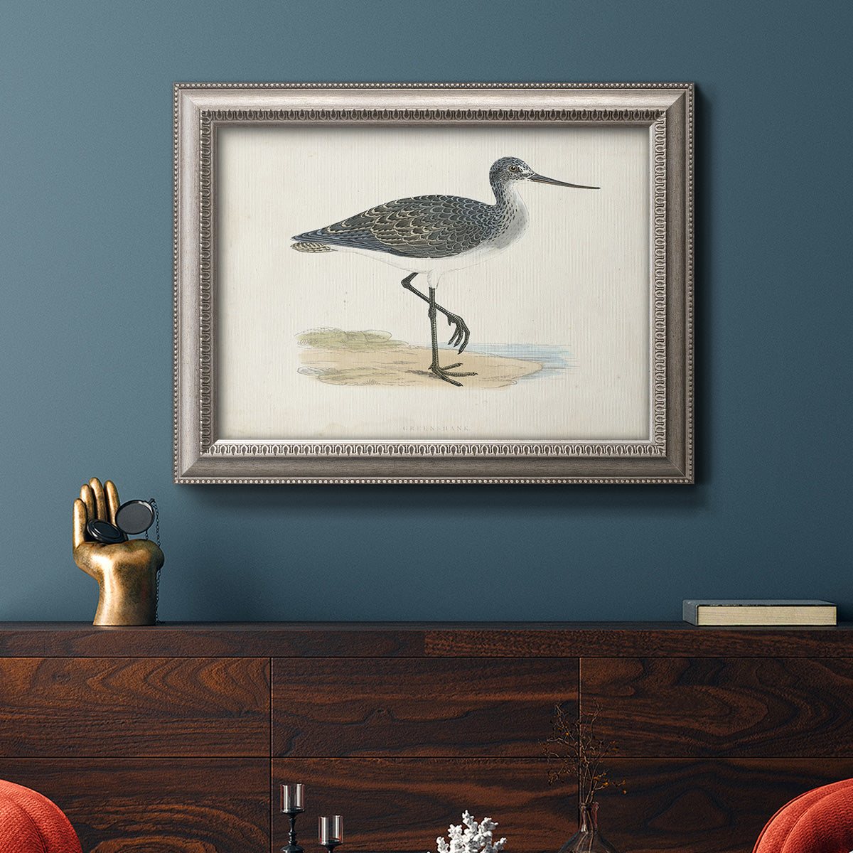 Morris Sandpipers III Premium Framed Canvas- Ready to Hang