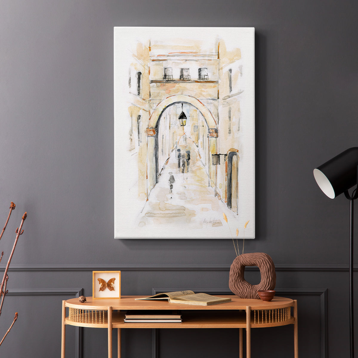 Venice Market Day I - Canvas Art Print