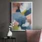 Soft Indigo Atmosphere I - Modern Framed Canvas Print