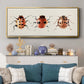 Ladybug Display II - Floater Framed Canvas Print