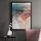 Red Ochre Abstract III - Modern Framed Canvas Print